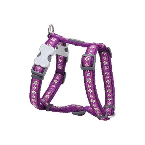 Petpath Dog Harness Design Daisy Chain Purple; Small PE478666